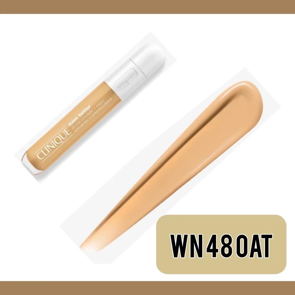 Clinique Even Better All-Over Concealer +Eraser WN48 Oat NEW .20OZ